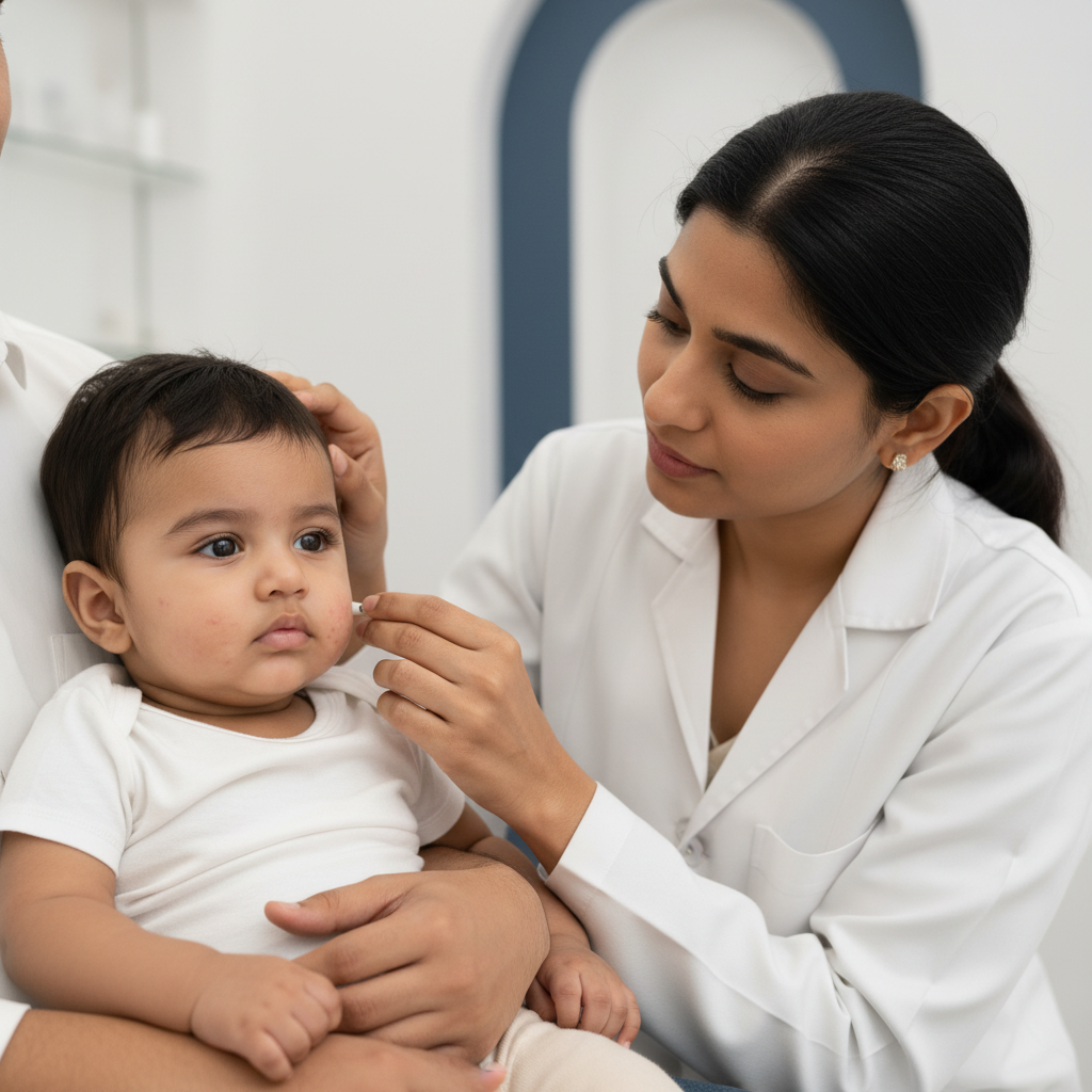 Infant eczema treatment
